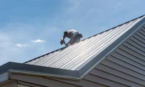 Troy, Ohio Metal roof repair