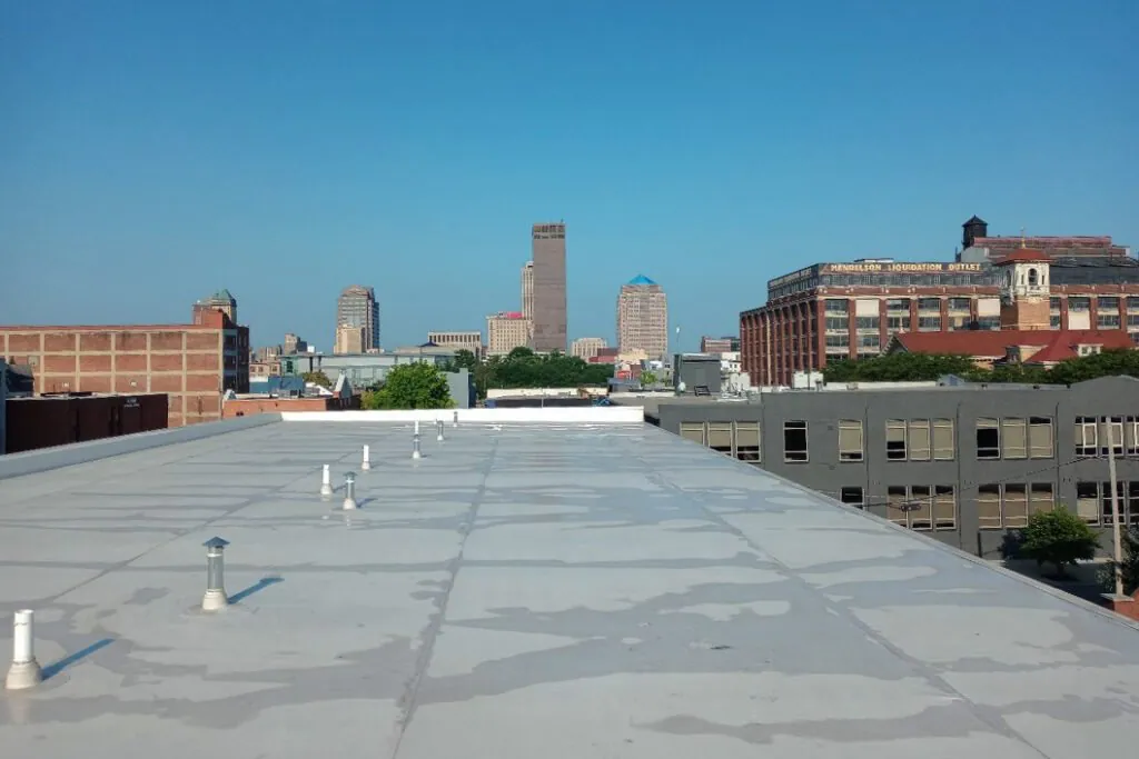 flat roof replacement in dayton, ohio