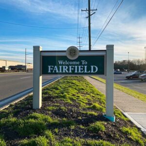 Welcome to Fairfield, Ohio sign