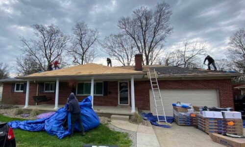 Roof replacement in Clifton Ohio