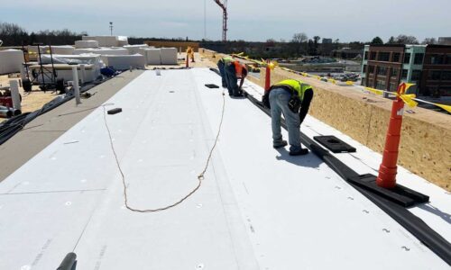 Commercial roofing in Five Points Ohio