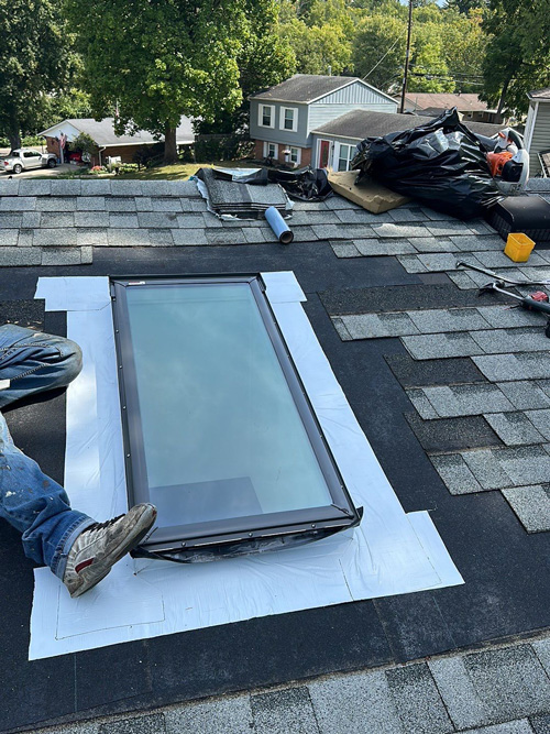 dayton ohio skylight leak repair cost