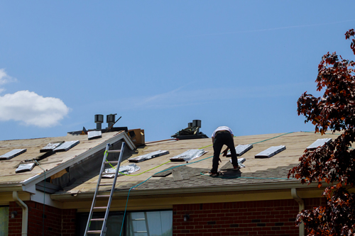 Average roof replacement cost in Centerville Ohio