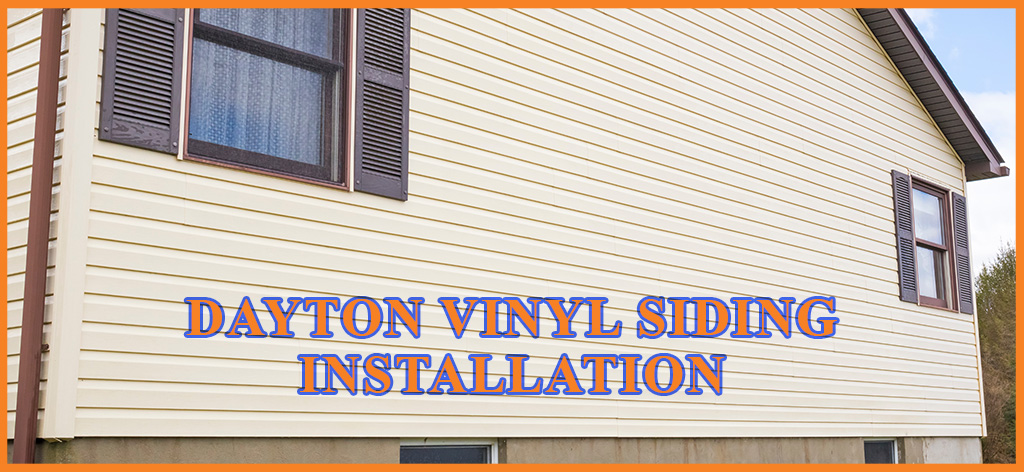vinyl siding installation in dayton ohio